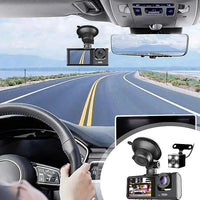 3 - channel 1080P Car Driving Recorder (Three Cameras) - AxenBox