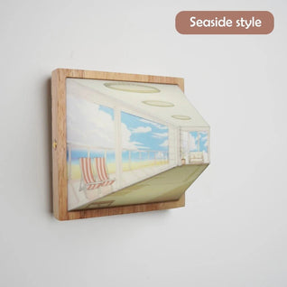 3D-LED-Nachtlicht mit freiliegendem Auge | Wandmontage &amp; verstellbar