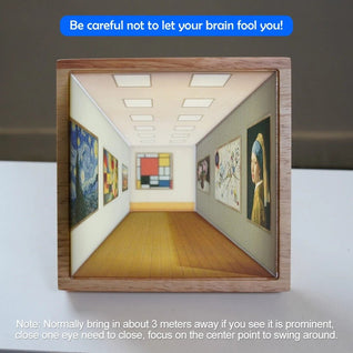 3D-LED-Nachtlicht mit freiliegendem Auge | Wandmontage &amp; verstellbar