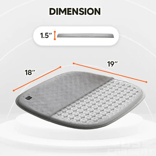 5V USB Easy Controller Fast Heating Non - Slip Heated Winter Seat Cushion for Car - AxenBox