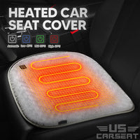 5V USB Easy Controller Fast Heating Non - Slip Heated Winter Seat Cushion for Car - AxenBox