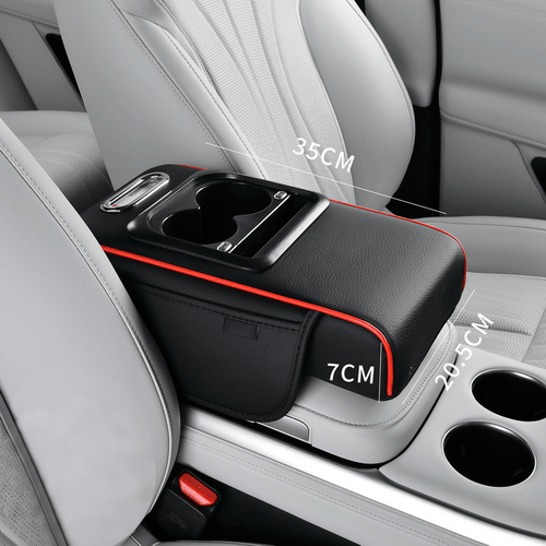 Auto-Armlehnen-Organizer mit USB-Ladeanschlüssen