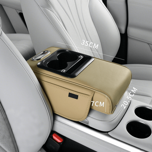 Auto-Armlehnen-Organizer mit USB-Ladeanschlüssen