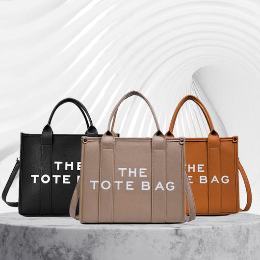 Charloce Fashion Luxury Premium PU Leather Handheld, Shoulder, Crossbody Tote Bag for Women - AxenBox