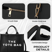 Charloce Fashion Luxury Premium PU Leather Handheld, Shoulder, Crossbody Tote Bag for Women - AxenBox