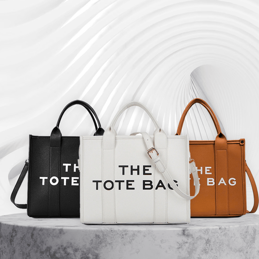 Charloce Fashion Luxury Premium PU Leather Handheld, Shoulder, Crossbody Tote Bag for Women - AxenBox