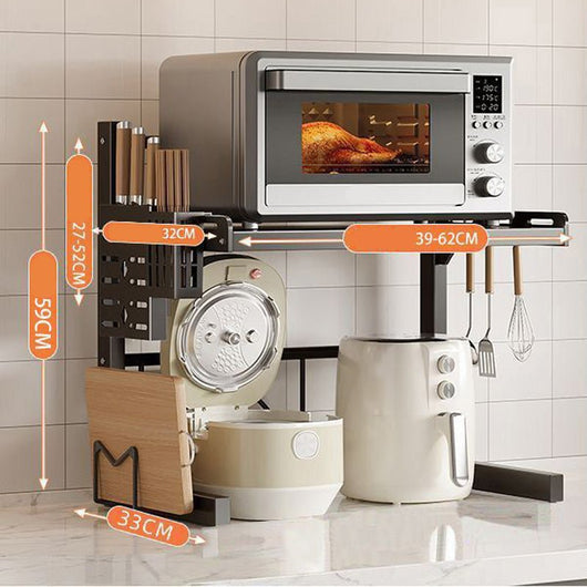 🎅Christmas Pre - sale🎁Expandable Kitchen Countertop Microwave Rack Set - AxenBox