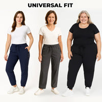 ComfyFlex Women’s Stretch Pants – Breathable, Ultra Soft, All - Day Fit - AxenBox