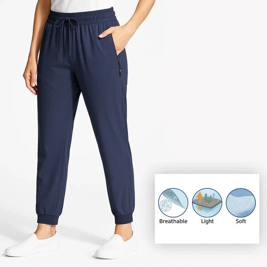 ComfyFlex Women’s Stretch Pants – Breathable, Ultra Soft, All - Day Fit - AxenBox