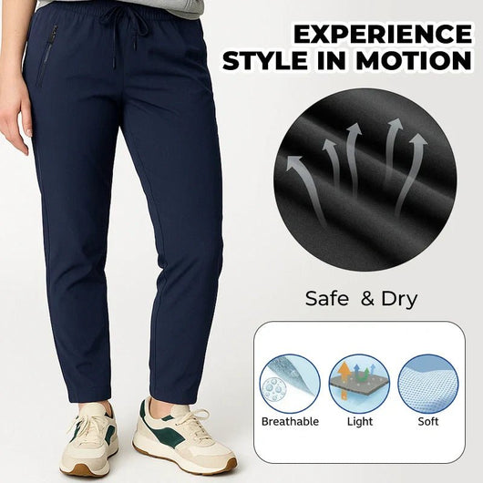 ComfyFlex Women’s Stretch Pants – Breathable, Ultra Soft, All - Day Fit - AxenBox