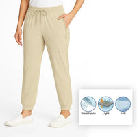 ComfyFlex Women’s Stretch Pants – Breathable, Ultra Soft, All - Day Fit - AxenBox