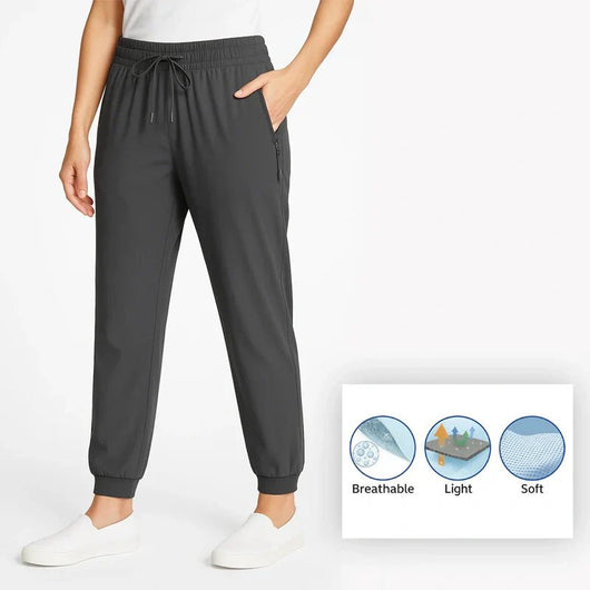 ComfyFlex Women’s Stretch Pants – Breathable, Ultra Soft, All - Day Fit - AxenBox