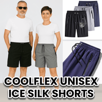 CoolFlex Unisex Ice Silk Shorts – Ultra Light, Stretch Fit, All - Day Comfort - AxenBox