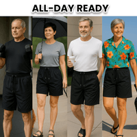 CoolFlex Unisex Ice Silk Shorts – Ultra Light, Stretch Fit, All - Day Comfort - AxenBox