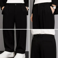 CoolForm Men's Ice Silk Pants – Slim Fit, Super Stretch, Everyday Comfort - AxenBox