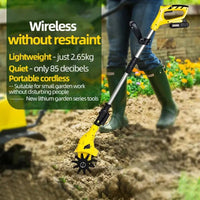 Cordless Tiller Electric Cultivator - AxenBox