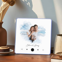 Customized Music Fridge Magnet Personalized Photo Fridge Magnet Can Play Songs and Adjust Volume - AxenBox