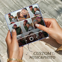 Customized Music Fridge Magnet Personalized Photo Fridge Magnet Can Play Songs and Adjust Volume - AxenBox