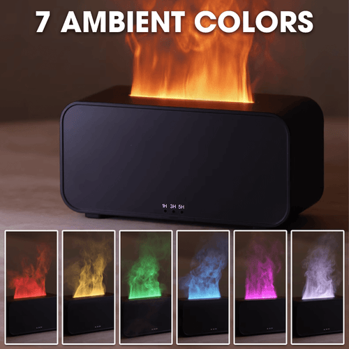 Duft-, Nebel- und Lichtdiffusor &amp; Luftbefeuchter für ätherische Öle – 3-in-1: Duft, Nebel, sanftes Leuchten 