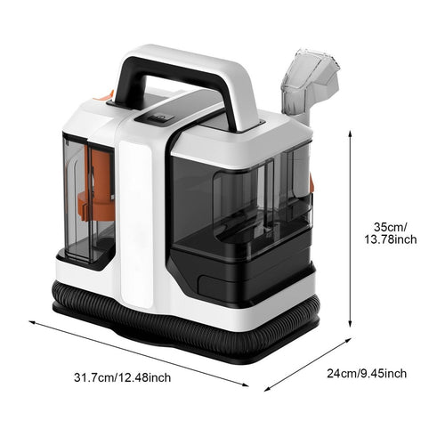 Polstermöbel-Reinigungsgerät, kleines All-in-One-Gerät mit Sprühsaugfunktion, Staubsauger für Teppiche und Vorhänge im Haushalt