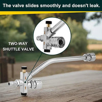 Foam Cannon Dual Connector Accessory - AxenBox