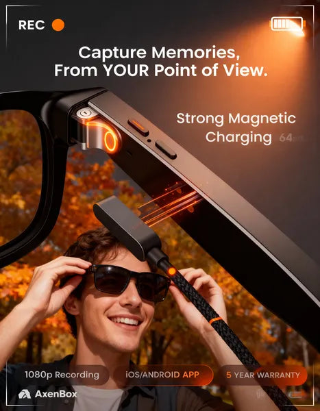 Lumen™ KI-Smartbrille (4K-POV)