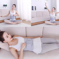 Heat - pressed Mesh Breathable Steel Plate Support Waist Protector - AxenBox