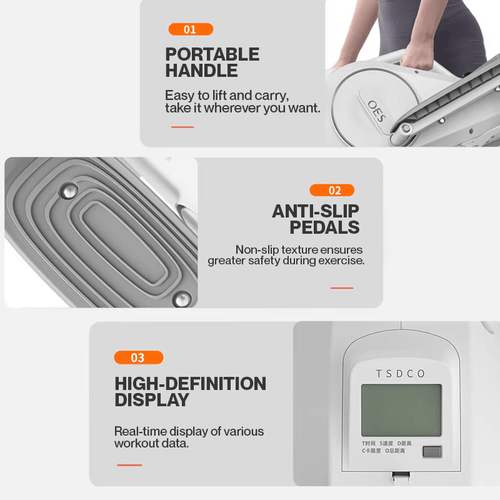 Heimfitness-Stepper Mini-Ellipsentrainer