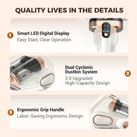 ✨HOT SALE 49% OFF ✨Mattress Vacuum Cleaner for Dust Mites Removal - AxenBox