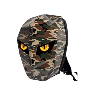 LED-Motorradhelm-Rucksack