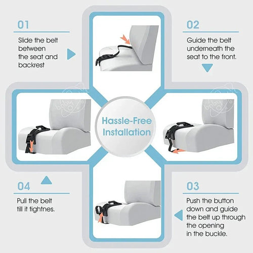 Sicherheitsgurtversteller für Schwangere – Schützt den Bauch, sorgt für sicherere Autofahrten