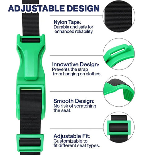 Sicherheitsgurtversteller für Schwangere – Schützt den Bauch, sorgt für sicherere Autofahrten