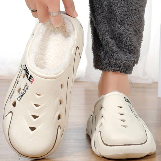 Men's Plush - Lined Warm Clog - AxenBox