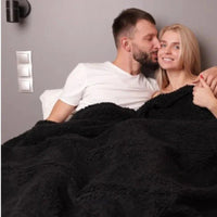 Midnight Comfort Waterproof Black Throw - AxenBox