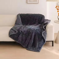 Midnight Comfort Waterproof Black Throw - AxenBox
