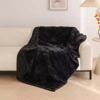 Midnight Comfort Waterproof Black Throw - AxenBox