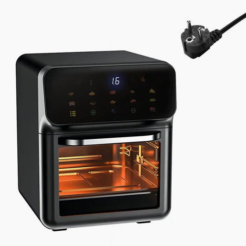 Multifunktionale Heißluftfritteuse mit Touchscreen