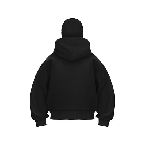 Ninja-Kapuzenpullover mit Reißverschluss für Damen und Herren