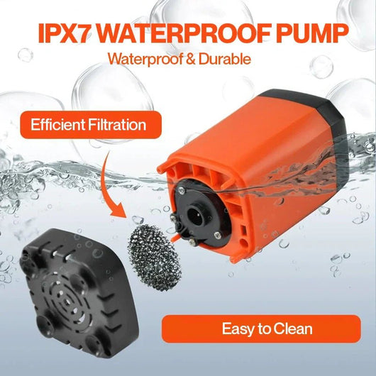 Portable Camping Shower – Rechargeable, Fast Charging, Lightweight & Easy to Use - AxenBox