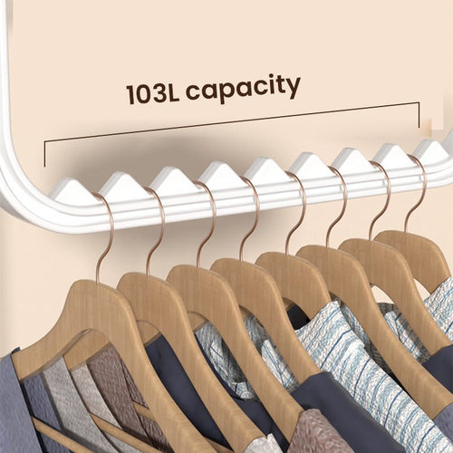 Tragbarer, faltbarer Wäschetrockner mit Trockentasche