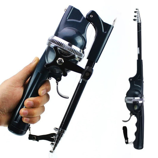 Portable Folding Fishing Rod, Gift For Fishing Lovers - AxenBox
