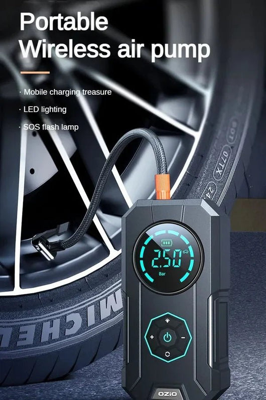 Portable Tyre Inflator & Rechargeable Pocket Air Pump - AxenBox