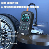 Portable Tyre Inflator & Rechargeable Pocket Air Pump - AxenBox