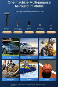 Portable Tyre Inflator & Rechargeable Pocket Air Pump - AxenBox