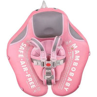 Smart Swim Trainer, Baby Pool Float With Canopy and Solid Swimming Waist Ring - AxenBox