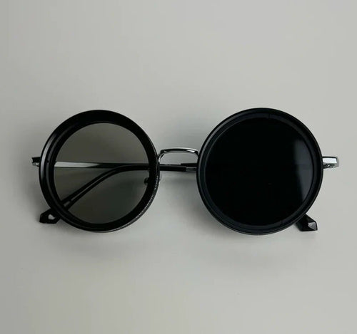 Stilvolle, verstellbare polarisierte Sonnenbrille mit ND-Filter – Handgefertigtes Retro-Design für Damen und Herren.