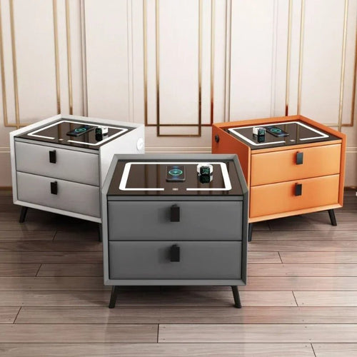 Tech-integrierter Nachttisch