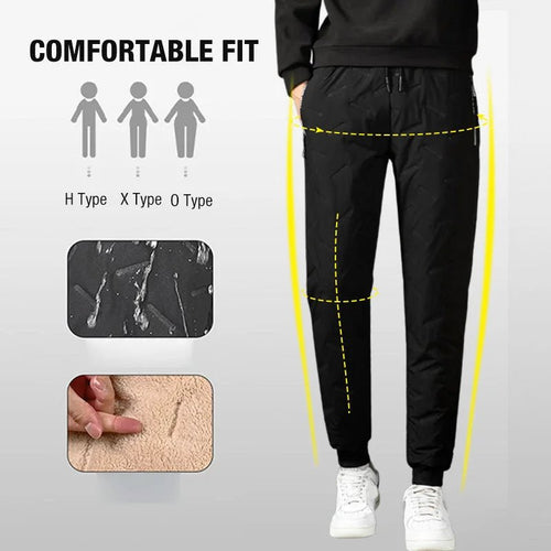 Unisex-Jogginghose mit warmem Futter