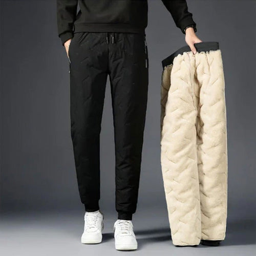 Unisex-Jogginghose mit warmem Futter