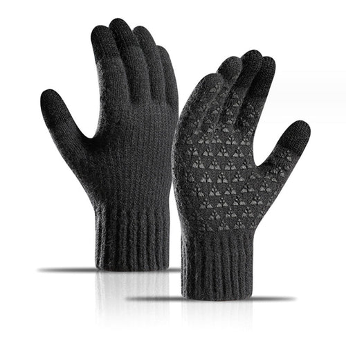 USB-beheizbare Strickhandschuhe – Touchscreen-kompatibel